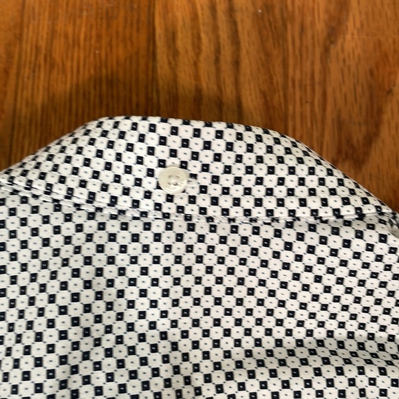 Ben Sherman Union Fit Long Sleeve Button blue Down Shirt Men’s size M - Picture 9 of 9